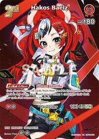 Hakos Baelz (SR) - Blooming Radiance - Hololive card