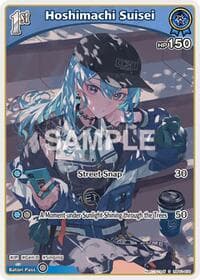 Hoshimachi Suisei (S) (hBP01-078) - Blooming Radiance - Hololive card