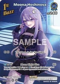 Moona Hoshinova (SR) - Blooming Radiance - Hololive card