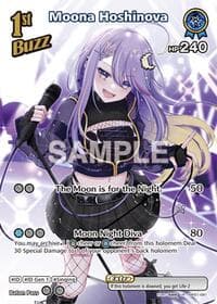 Moona Hoshinova (UR) - Blooming Radiance - Hololive card