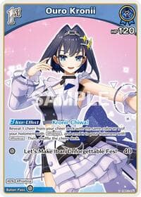 Ouro Kronii (U) - Blooming Radiance - Hololive card