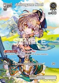Shirogane Noel (SR) - Blooming Radiance - Hololive card