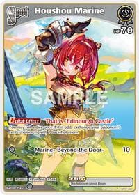 Houshou Marine (R) - Blooming Radiance - Hololive card
