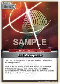 Idol Microphone (U) - Blooming Radiance - Hololive card