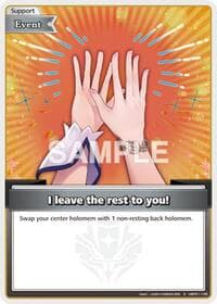 I leave the rest to you! (S) - Blooming Radiance - Hololive card