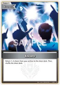 Encore (S) - Blooming Radiance - Hololive card