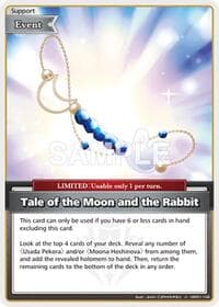 Tale of the Moon and the Rabbit (U) - Blooming Radiance - Hololive card
