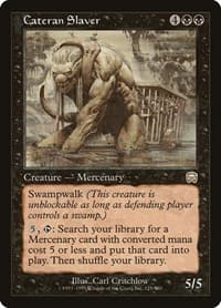 Cateran Slaver - Mercadian Masques - Magic: The Gathering card