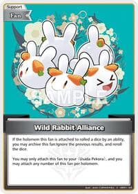 Wild Rabbit Alliance (C) - Blooming Radiance - Hololive card