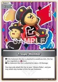 Troupe Member (C) - Blooming Radiance - Hololive card
