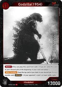 Godzilla (1954) (EBP01-002) - Booster Set 1: Godzilla VS. Godzilla - Godzilla Card Game card