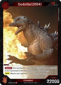 Godzilla (2004) (EBP01-008) - Booster Set 1: Godzilla VS. Godzilla - Godzilla Card Game card