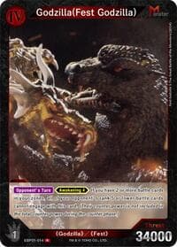 Godzilla (Fest Godzilla) (EBP01-014) - Booster Set 1: Godzilla VS. Godzilla - Godzilla Card Game card