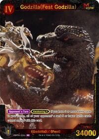Godzilla (Fest Godzilla) (EBP01-014+) - Booster Set 1: Godzilla VS. Godzilla - Godzilla Card Game card