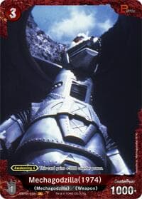 Mechagodzilla (1974) (EBP01-018+) - Booster Set 1: Godzilla VS. Godzilla - Godzilla Card Game card