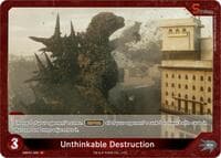 Unthinkable Destruction (EBP01-029) - Booster Set 1: Godzilla VS. Godzilla - Godzilla Card Game card