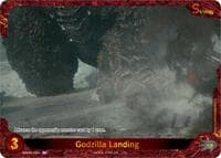 Godzilla Landing  (EBP01-030+) - Booster Set 1: Godzilla VS. Godzilla - Godzilla Card Game card