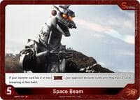Space Beam  (EBP01-031) - Booster Set 1: Godzilla VS. Godzilla - Godzilla Card Game card