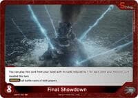 Final Showdown (EBP01-033) - Booster Set 1: Godzilla VS. Godzilla - Godzilla Card Game card
