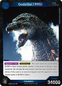 Godzilla (1995) (EBP01-038) - Booster Set 1: Godzilla VS. Godzilla - Godzilla Card Game card
