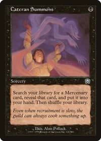 Cateran Summons - Mercadian Masques - Magic: The Gathering card