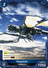 Meganula (EBP01-045+) - Booster Set 1: Godzilla VS. Godzilla - Godzilla Card Game card
