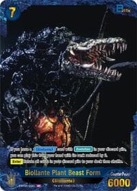 Biollante Plant Beast Form (EBP01-058+) - Booster Set 1: Godzilla VS. Godzilla - Godzilla Card Game card