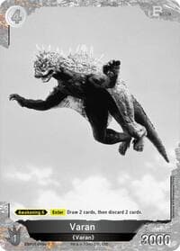 Varan (EBP01-069+) - Booster Set 1: Godzilla VS. Godzilla - Godzilla Card Game card