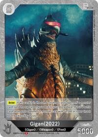 Gigan (2022) (EBP01-072) - Booster Set 1: Godzilla VS. Godzilla - Godzilla Card Game card