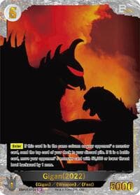 Gigan (2022) (EBP01-072+) - Booster Set 1: Godzilla VS. Godzilla - Godzilla Card Game card