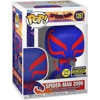 Spider-Man Across the Spider-Verse: Spider-Man 2099 (Entertainment Earth Exclusive) (Glow in the Dark) - Pop! Vinyl - Funko card