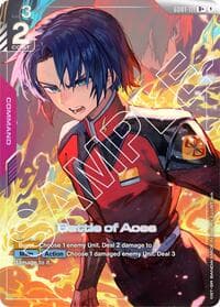 Battle of Aces (R+) - Newtype Rising - Gundam Card Game card