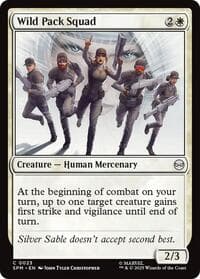 Wild Pack Squad - Marvel's Spider-Man - Magic: The Gathering card