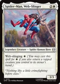 Spider-Man, Web-Slinger - Marvel's Spider-Man - Magic: The Gathering card