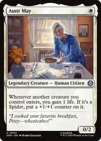 Aunt May - Marvel's Spider-Man - Magic: The Gathering card