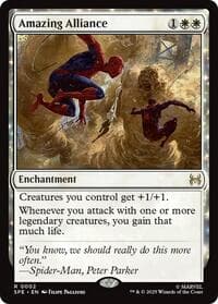 Amazing Alliance - Marvel's Spider-Man: Eternal-Legal - Magic: The Gathering card