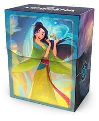 Disney Lorcana Deck Box - Mulan (With Comb) - Ravensburger Deck Boxes - Deck Boxes card