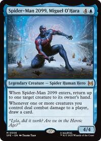 Spider-Man 2099, Miguel O'Hara - Marvel's Spider-Man: Eternal-Legal - Magic: The Gathering card