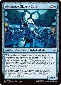 Alchemax Slayer-Bots - Marvel's Spider-Man: Eternal-Legal - Magic: The Gathering card