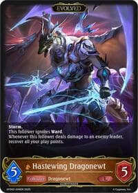 Hastewing Dragonewt (Evolved) - GFD02: Treacherous Ambitions - Shadowverse: Evolve card