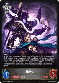 Shiva - GFD02: Treacherous Ambitions - Shadowverse: Evolve card