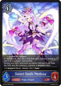 Sweet-Tooth Medusa - GFD02: Treacherous Ambitions - Shadowverse: Evolve card