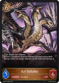 Azi Dahaka - GFD02: Treacherous Ambitions - Shadowverse: Evolve card