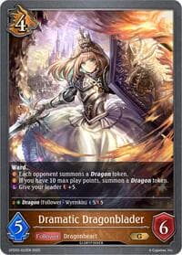 Dramatic Dragonblader - GFD02: Treacherous Ambitions - Shadowverse: Evolve card