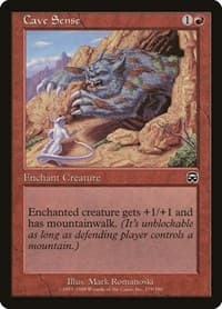 Cave Sense - Mercadian Masques - Magic: The Gathering card