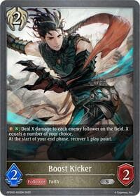 Boost Kicker - GFD02: Treacherous Ambitions - Shadowverse: Evolve card