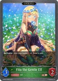 Fita the Gentle Elf (Evolved) - GFD02: Treacherous Ambitions - Shadowverse: Evolve card