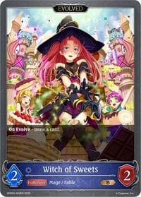 Witch of Sweets (Evolved) - GFD02: Treacherous Ambitions - Shadowverse: Evolve card