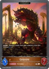 Geovore (Evolved) - GFD02: Treacherous Ambitions - Shadowverse: Evolve card