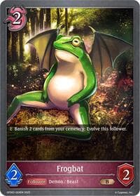 Frogbat - GFD02: Treacherous Ambitions - Shadowverse: Evolve card